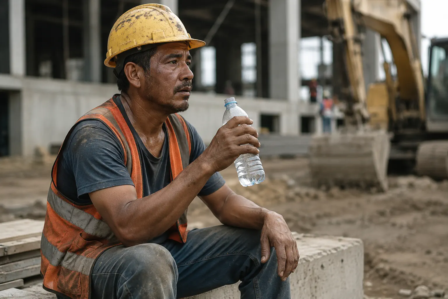 Calor extremo e trabalho em altura elevam risco e exigem protocolo imediato nos canteiros
